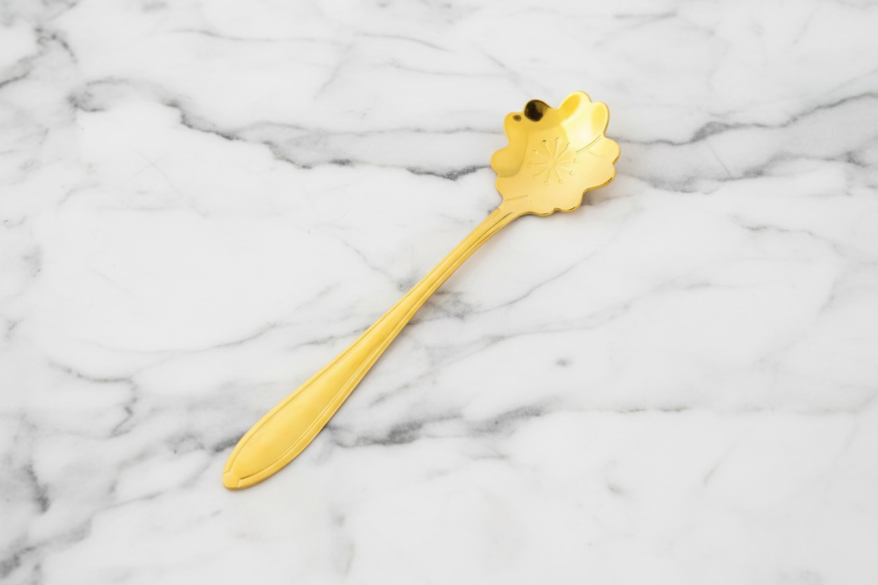 Gold spoons