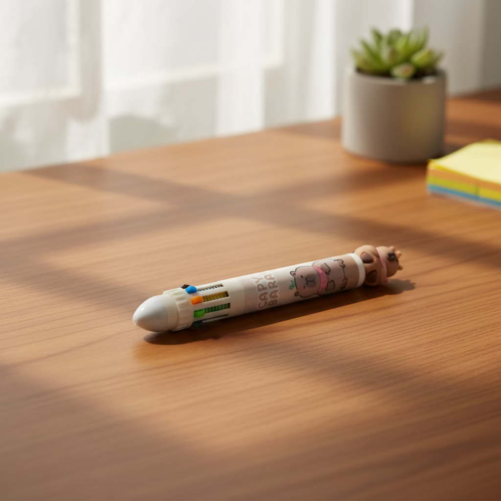 Pen: Multi Colored Character