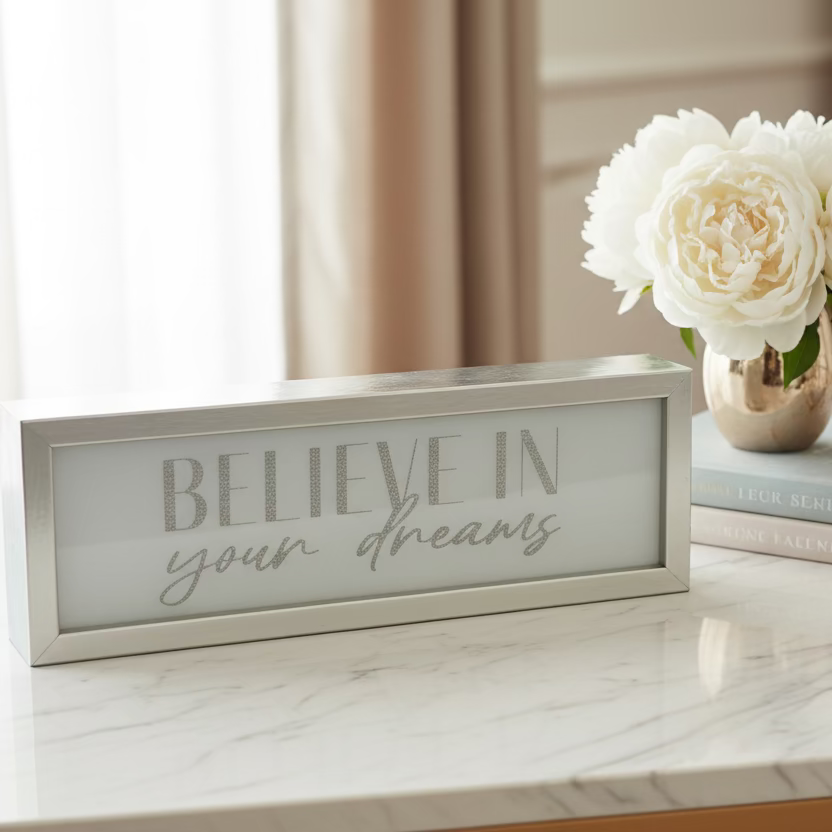 Wall Art “ Believe in your dreams”