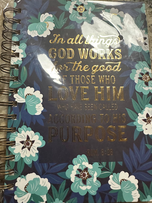 Spiral Scripture Notebook
