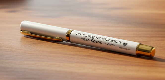 Pen: Bible Verses