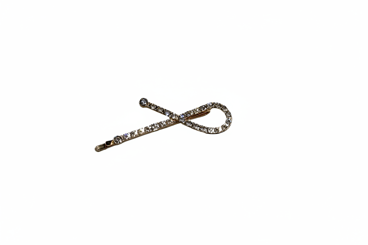 Hair Clip: Rhinestone