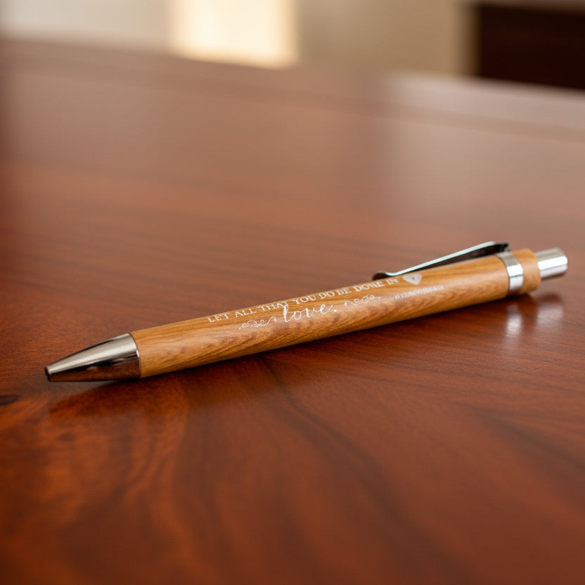 Pen: Wooden Verses