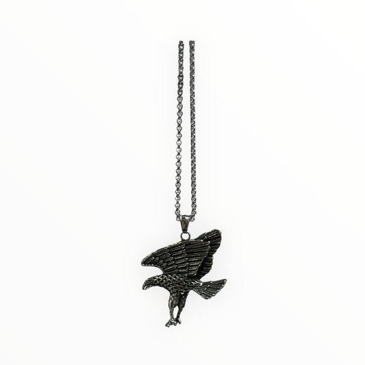 Men’s Silver Eagle Necklace
