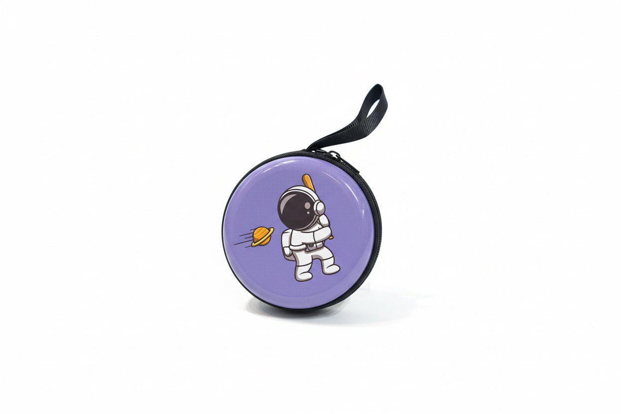Sports zipper coin purse