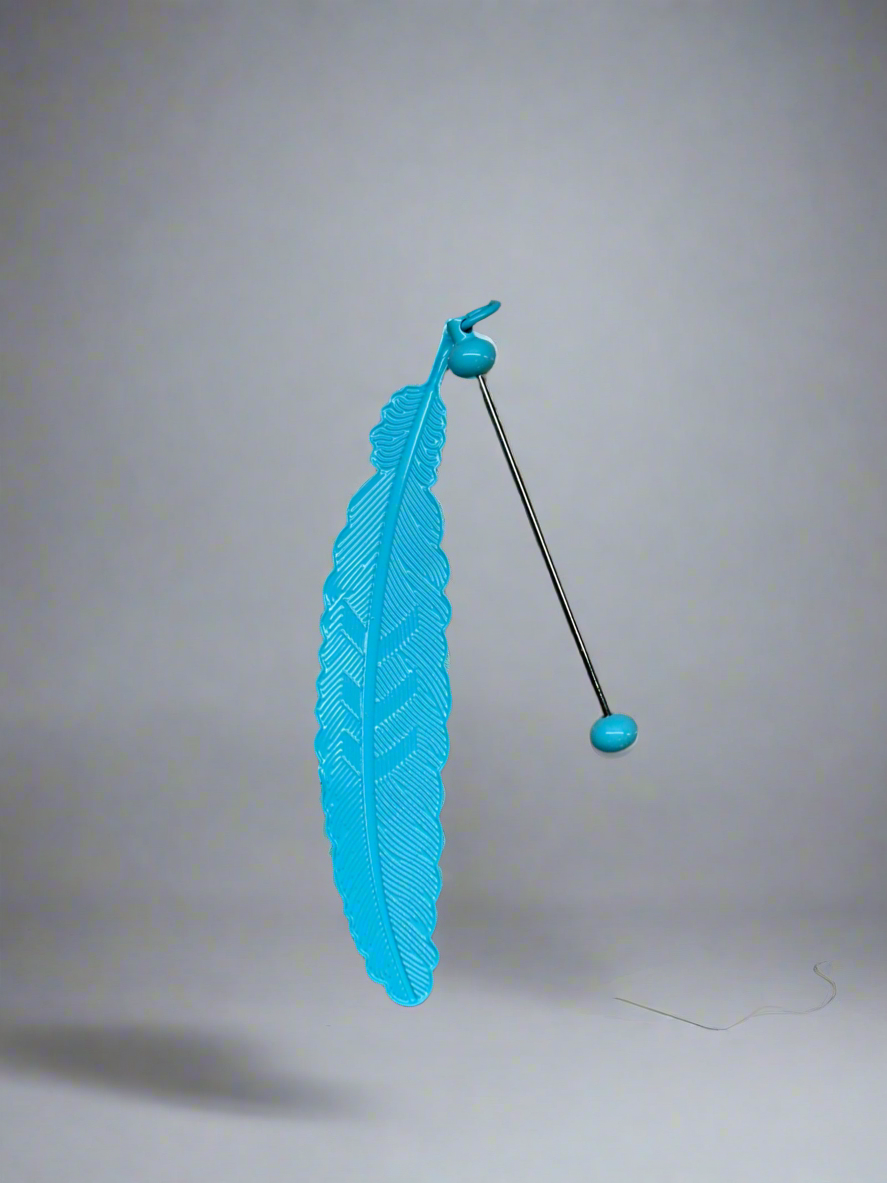 Feather bookmarks