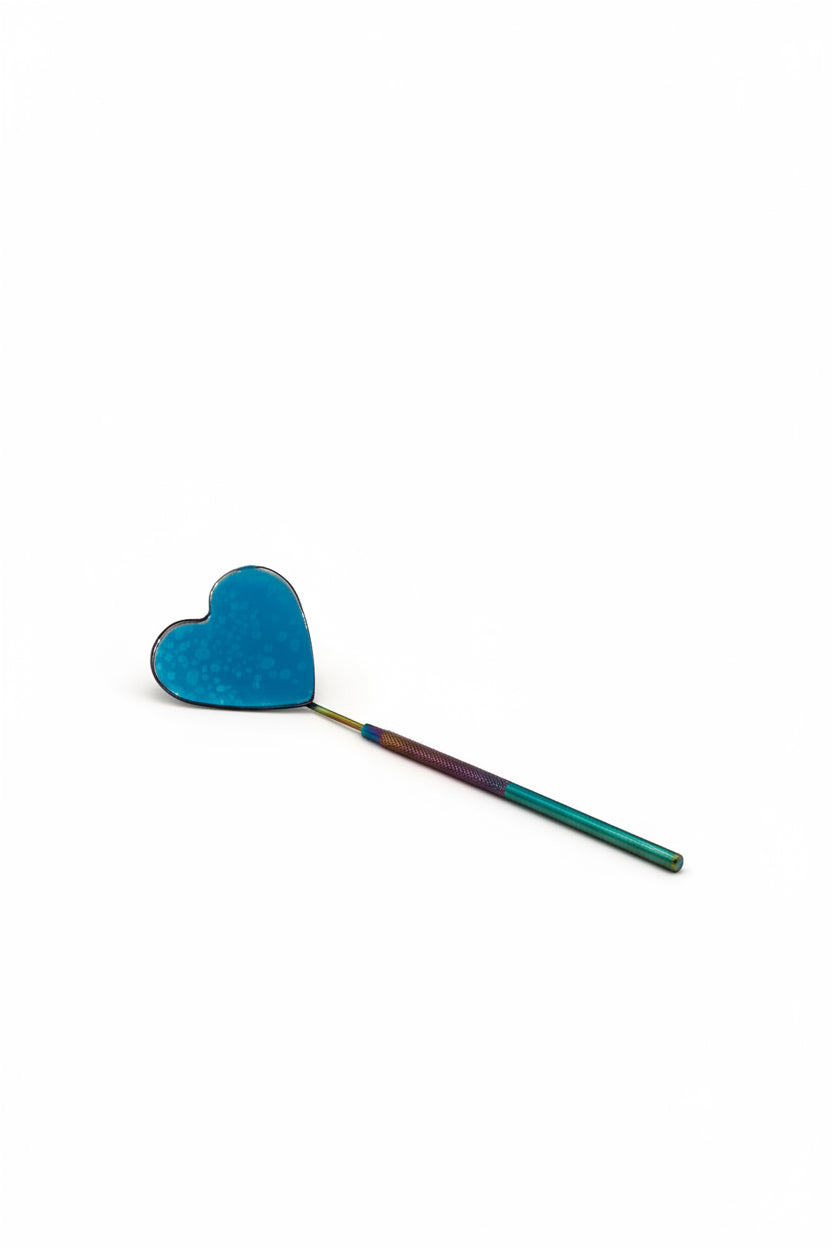 Heart Metallic eyelash mirror