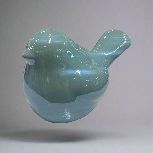 Blue bird ceramic