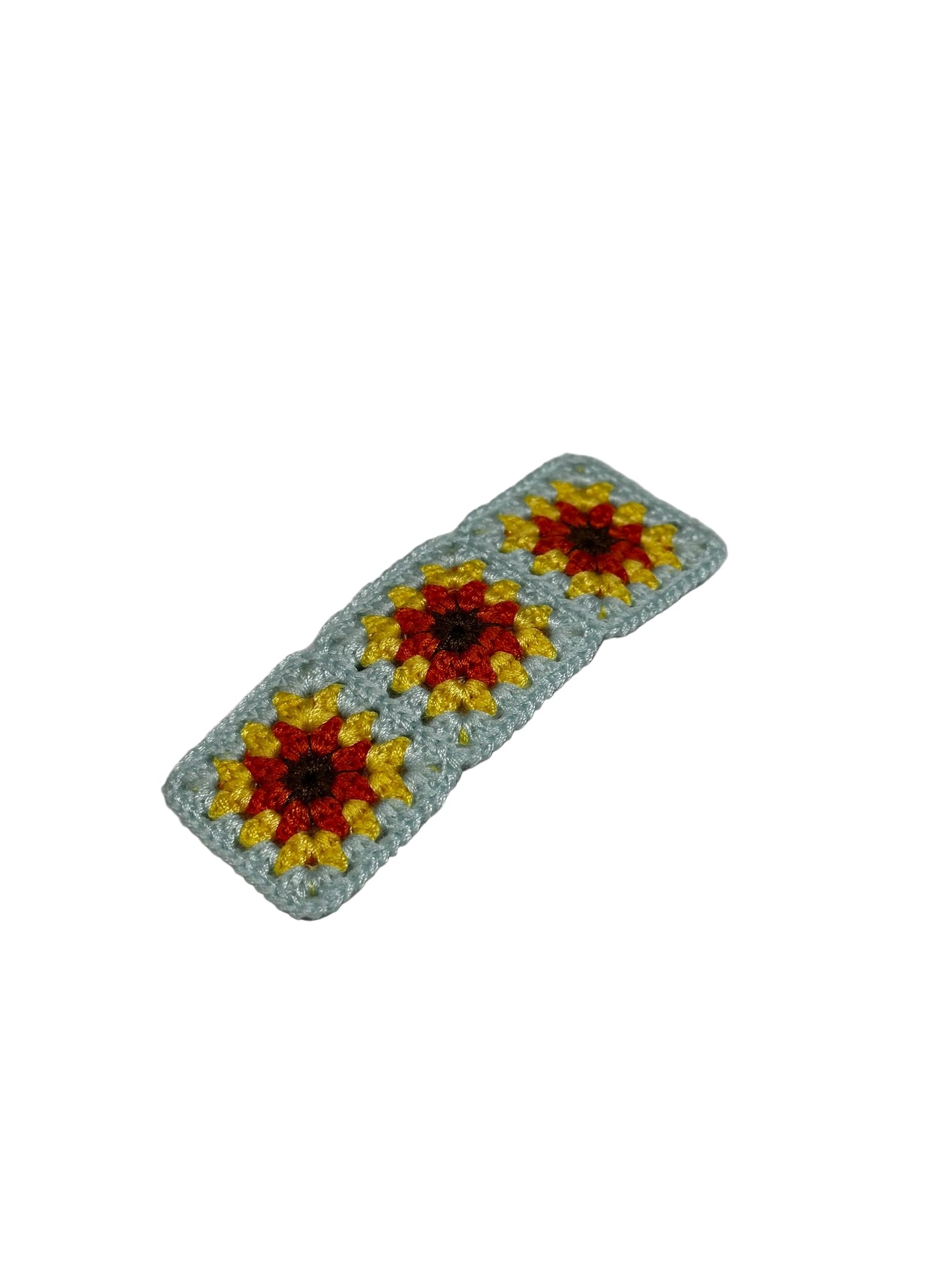 Hair Clip: knitted