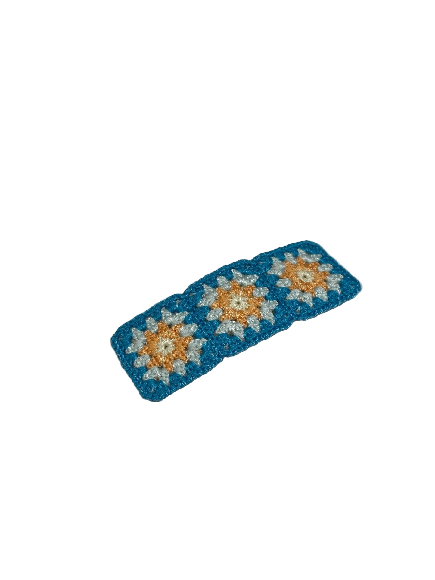 Hair Clip: knitted