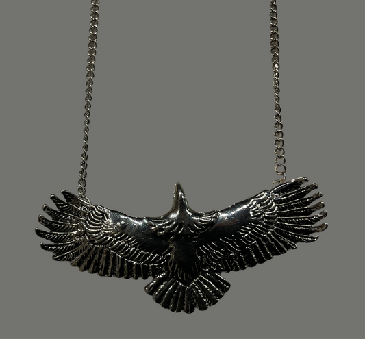 Large Flying Eagle Necklace