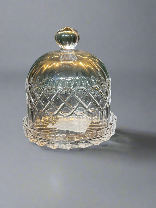 Crystal mini desert holder decor