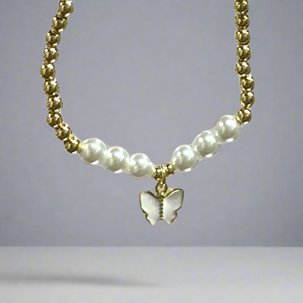 Gold Beaded Bracelet