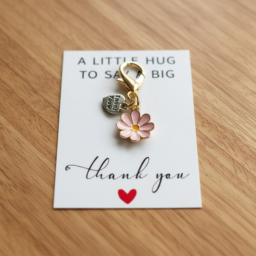 Purse Charms: “A little Hug To say a Big”