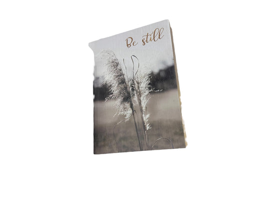“Be Still” Wall Decor