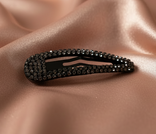 Hair Clip: Rhinestone Large