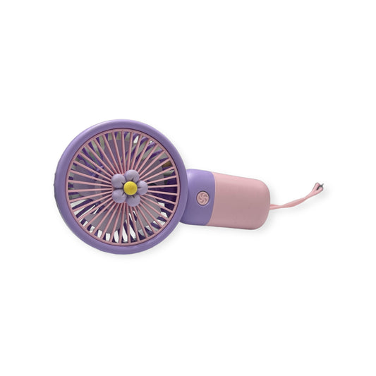 Lavender/Pink Mini Fan
