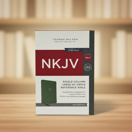 Bible: NKJV Single - Column Verse by verse Reference Bible