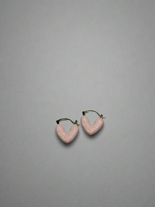 Heart earrings