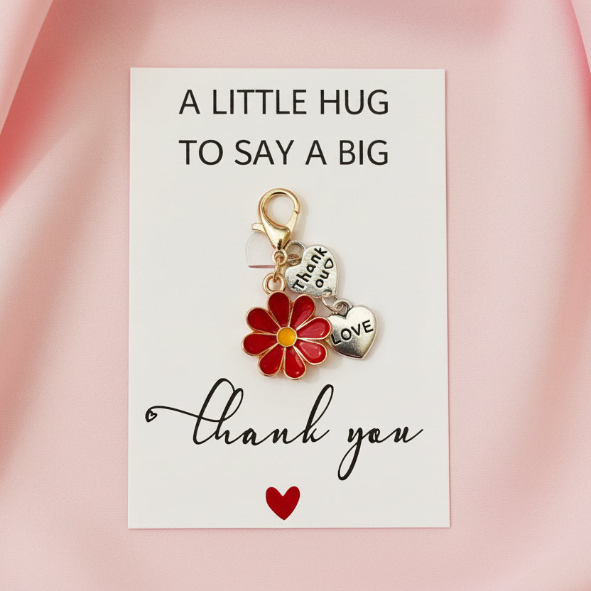 Purse Charms: “A little Hug To say a Big”