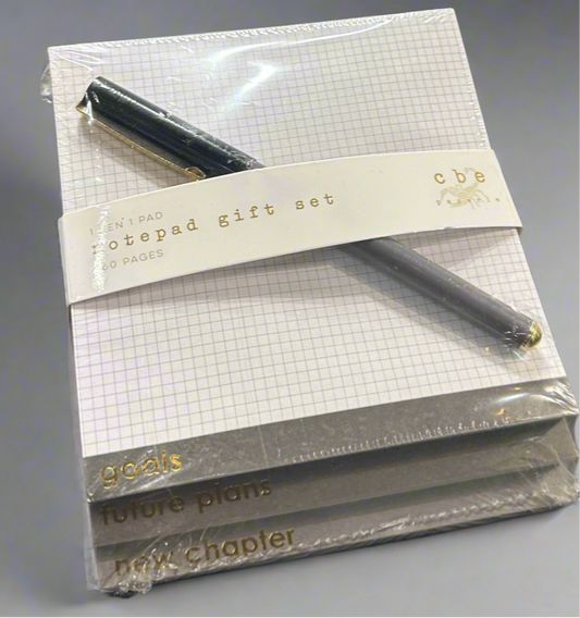 Notepad gift set