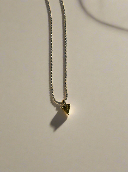 Necklace: Heart Beaded