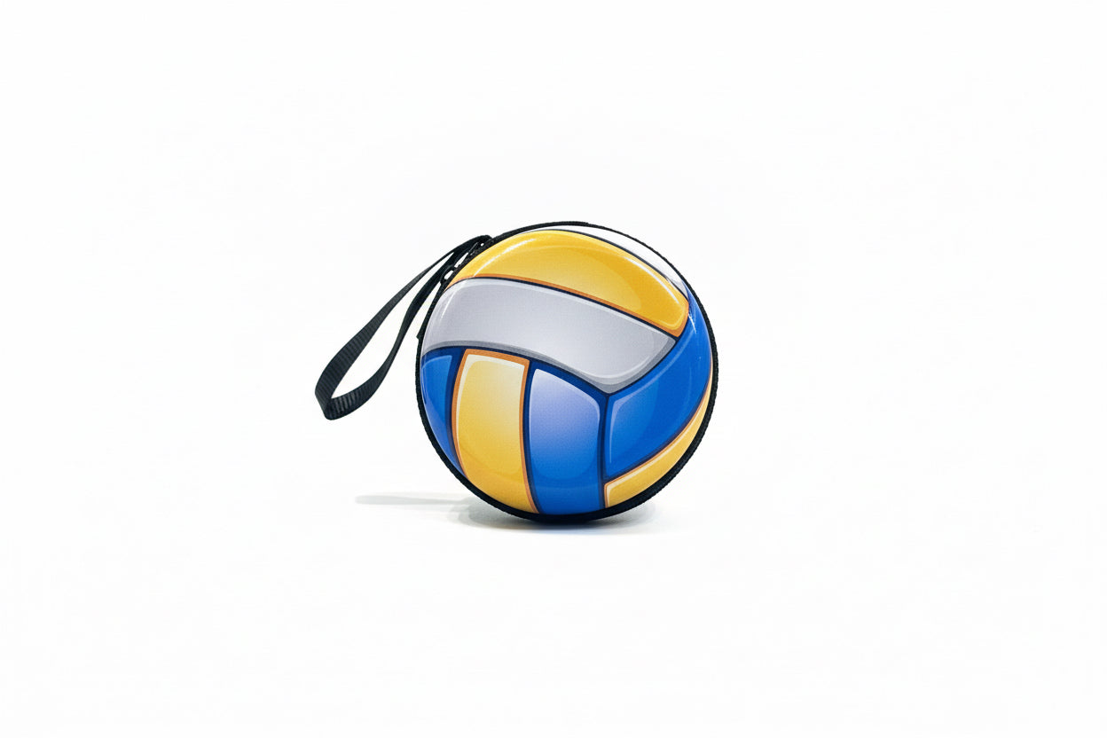 Sports zipper coin purse