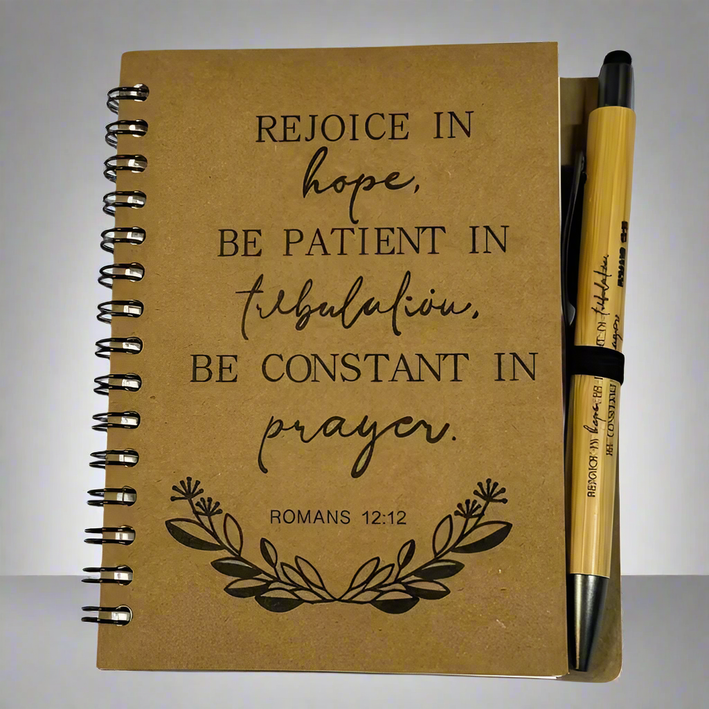 Notebook: Bible Verse + Pen