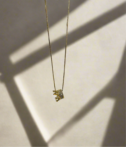 Crown necklace
