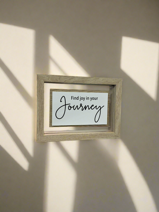 “Find joy in your Journey”