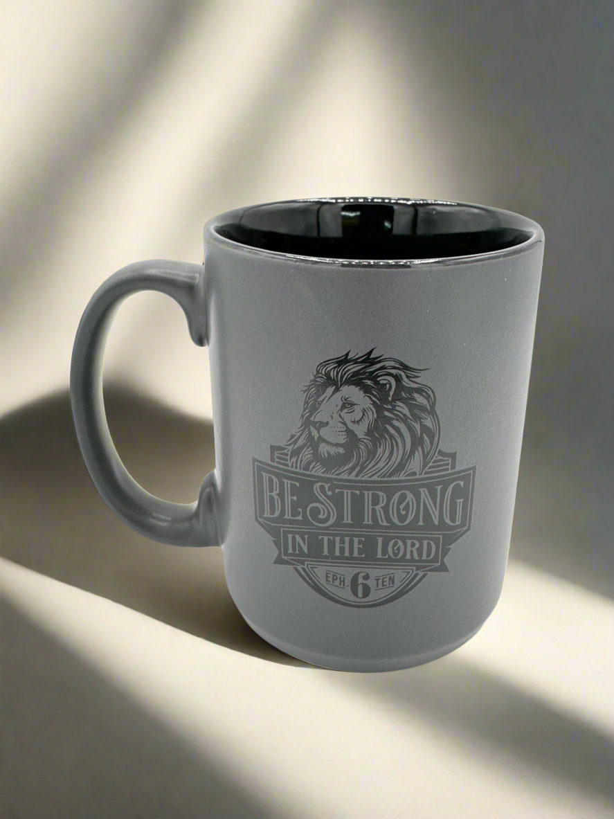 Be Strong & Courageous Mug