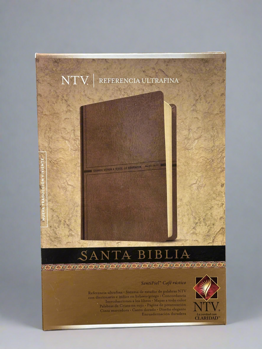 NTV Santa Biblia Referencia Ultrafina