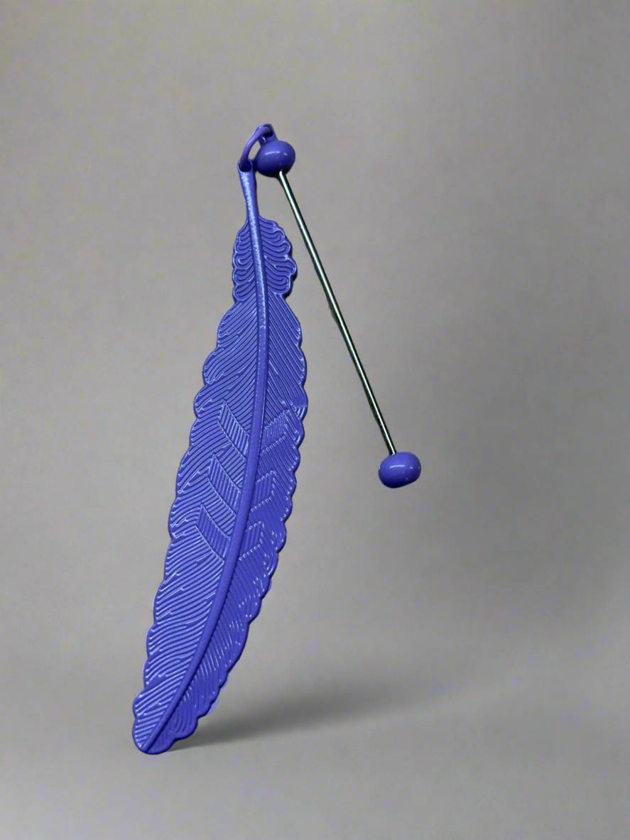 Feather bookmarks