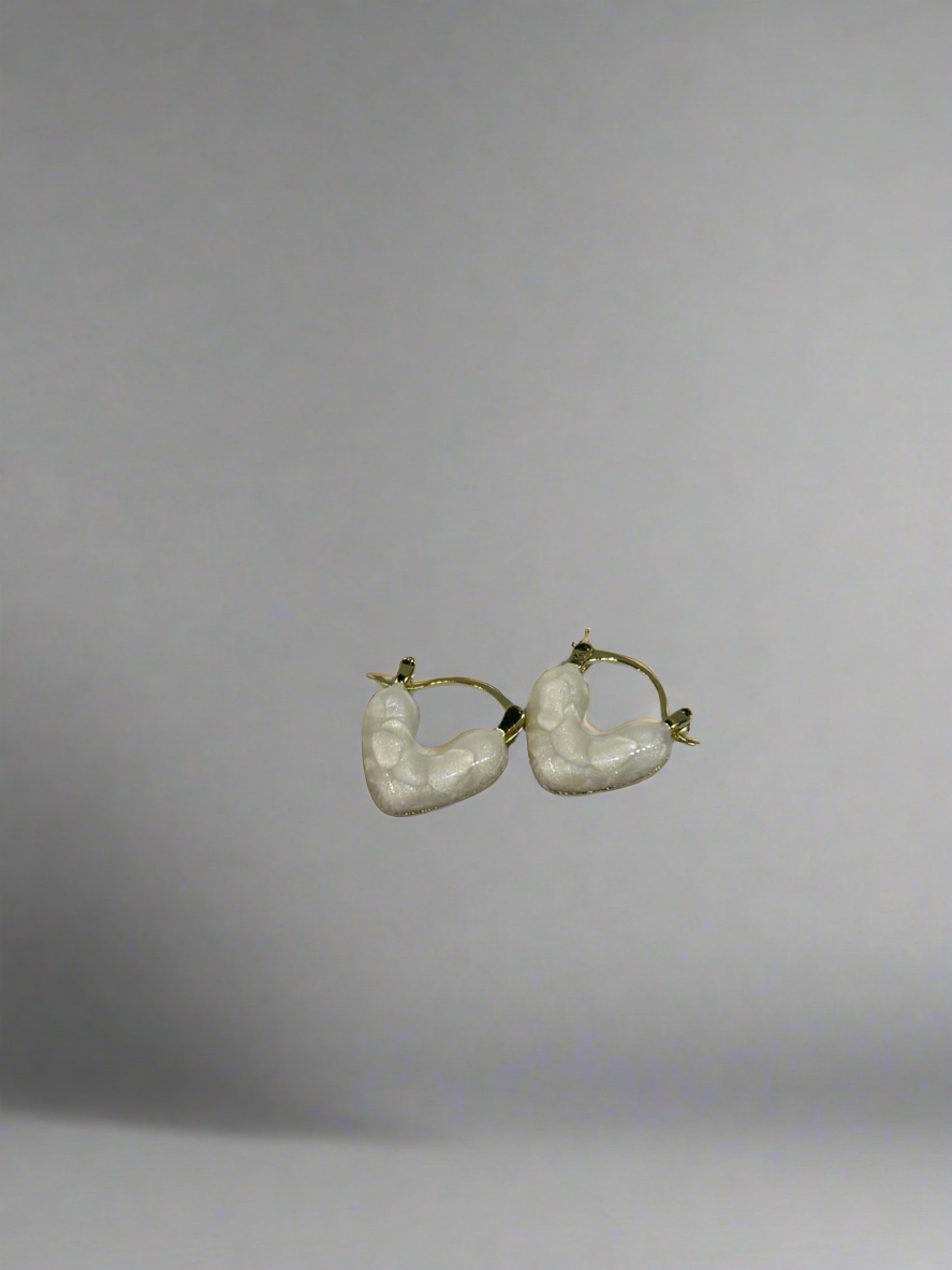 Heart earrings