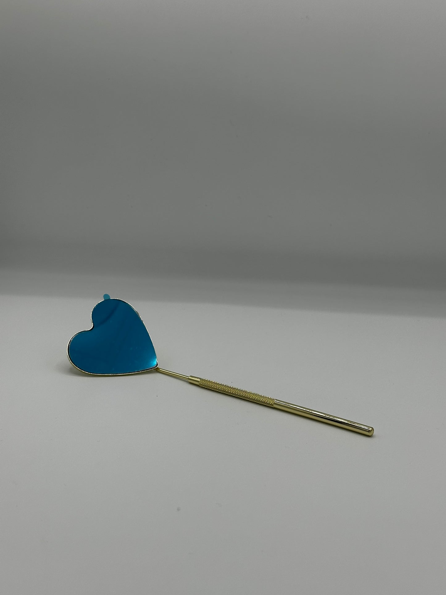 Heart Metallic eyelash mirror