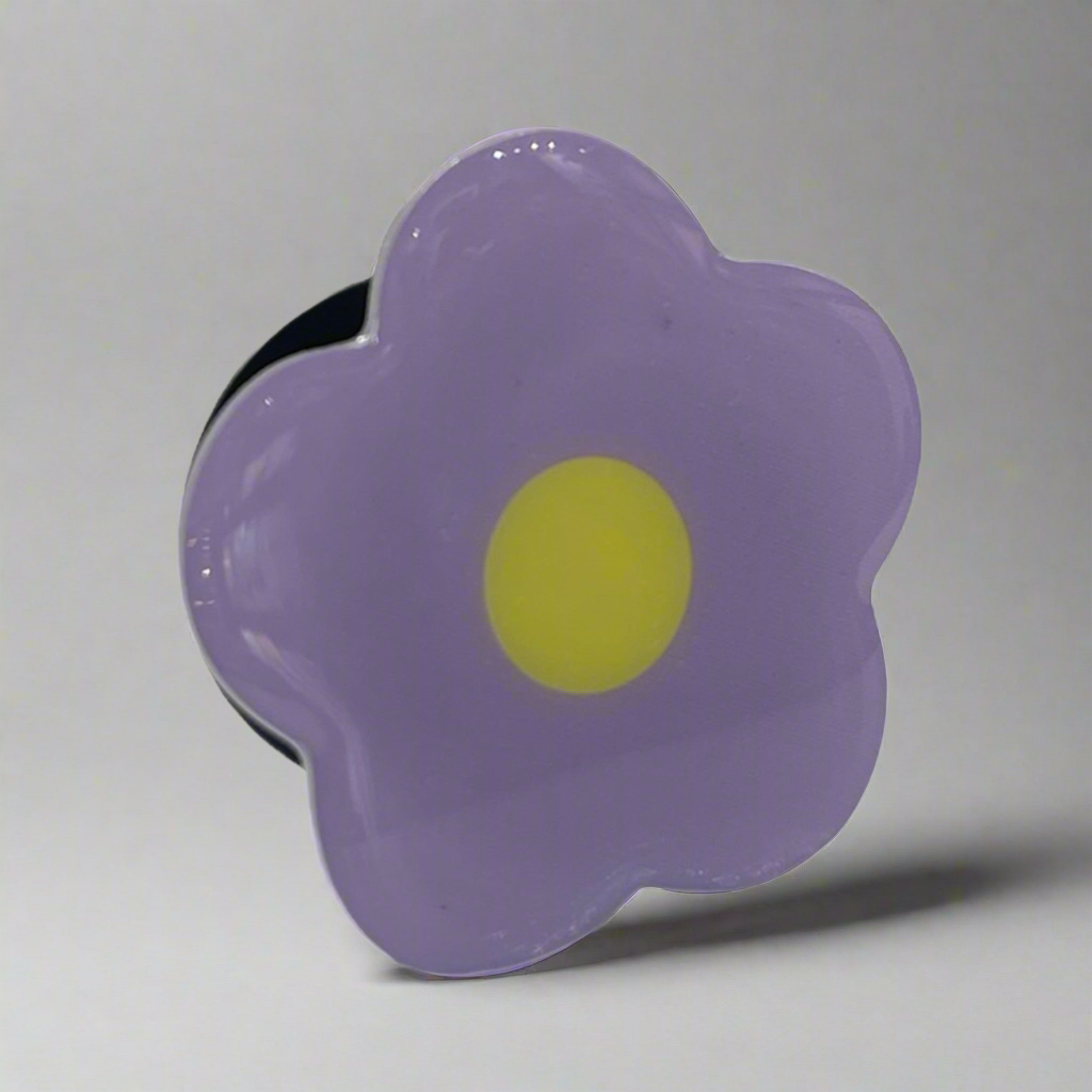 Flower pop socket