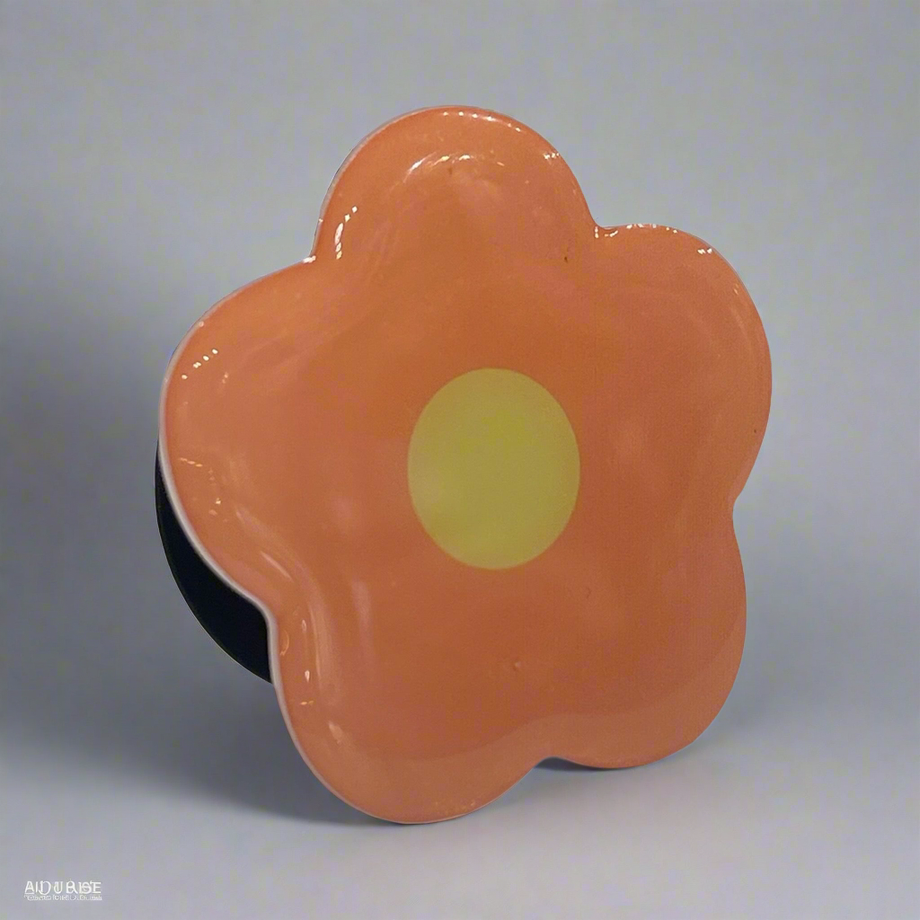 Flower pop socket