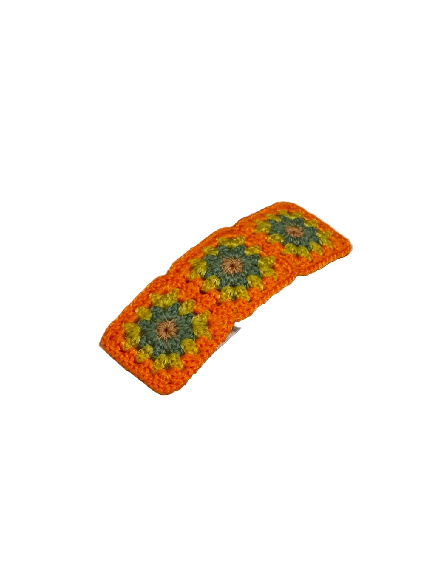 Hair Clip: knitted
