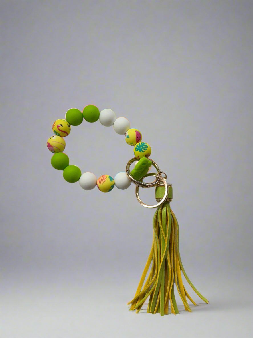 Light green key chain