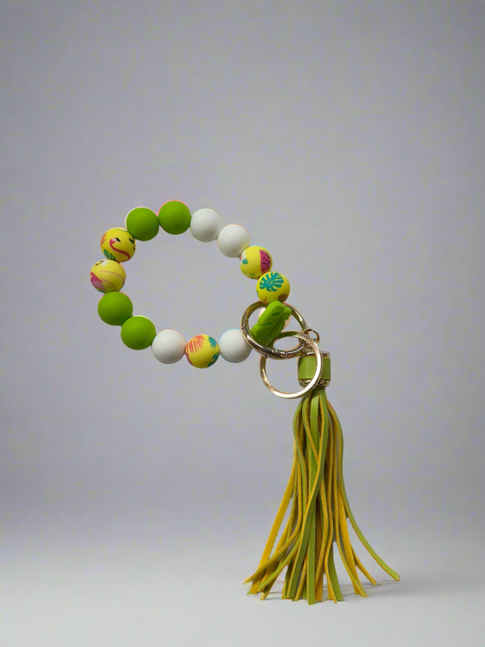 Light green key chain