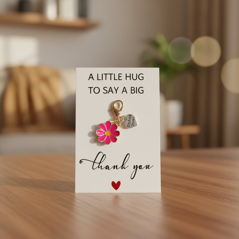 Purse Charms: “A little Hug To say a Big”