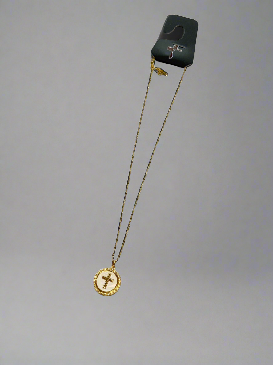 Gold Cross Necklace
