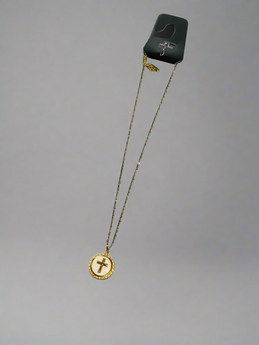 Gold Cross Necklace