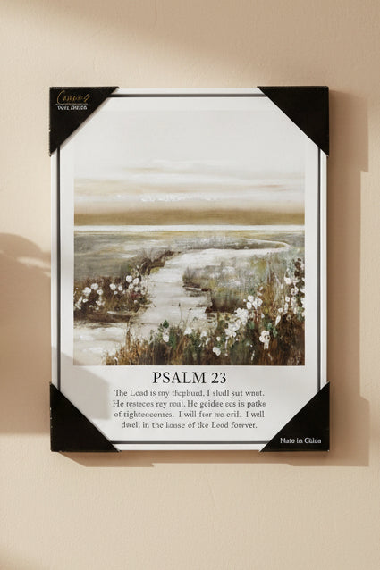 Wall Art: Psalm 23