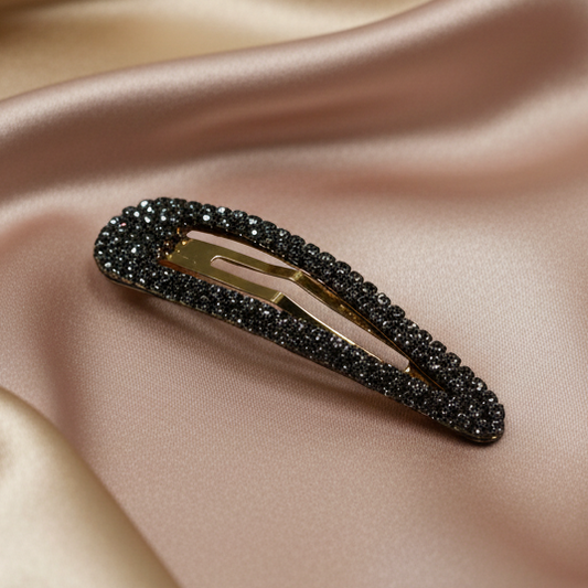 Hair Clip: Rhinestone Large