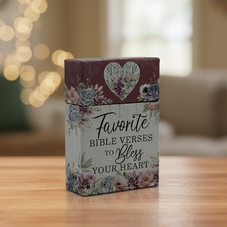 Cards: Favorite Bible Verses To Bless Your Heart