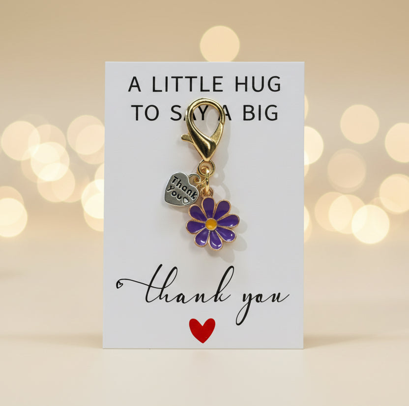 Purse Charms: “A little Hug To say a Big”