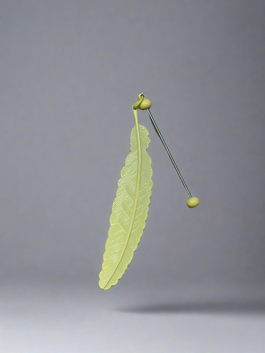 Feather bookmarks