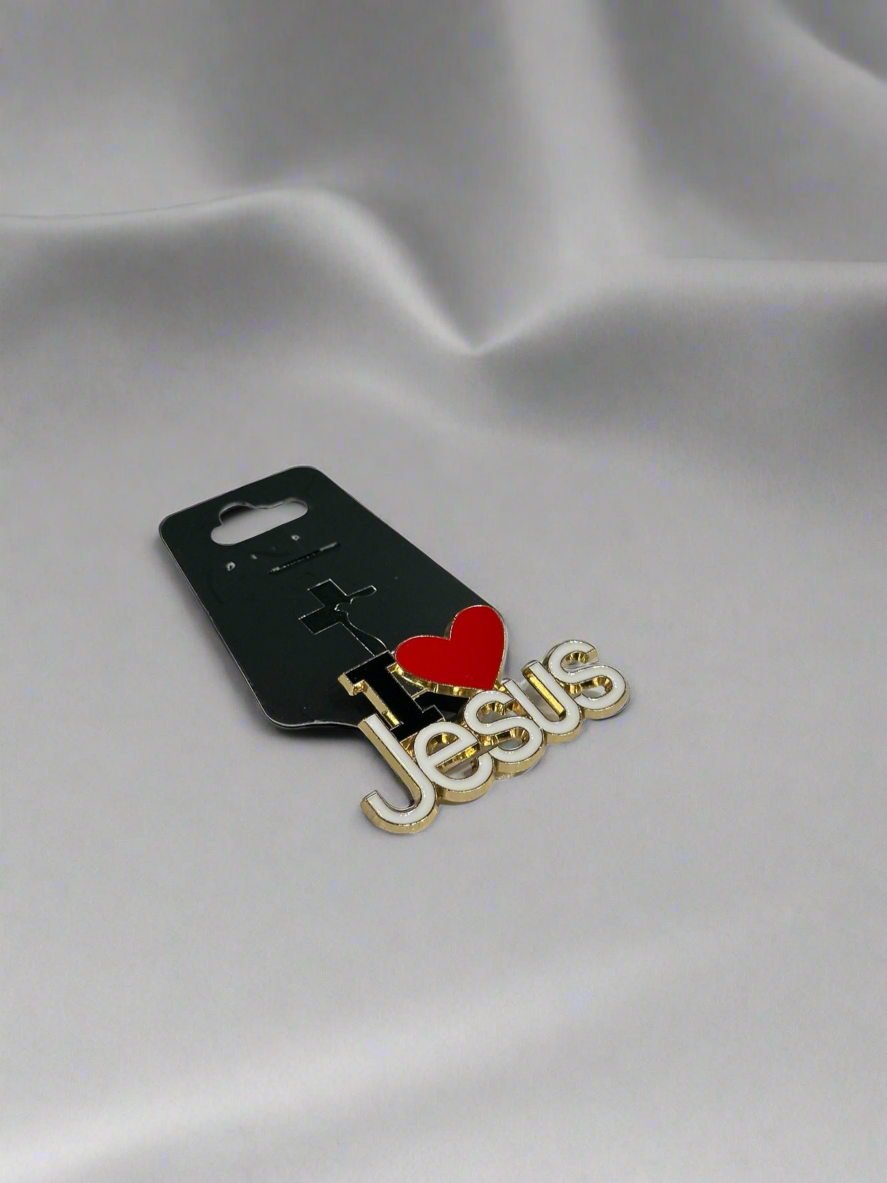 I ❤️ Jesus Pin