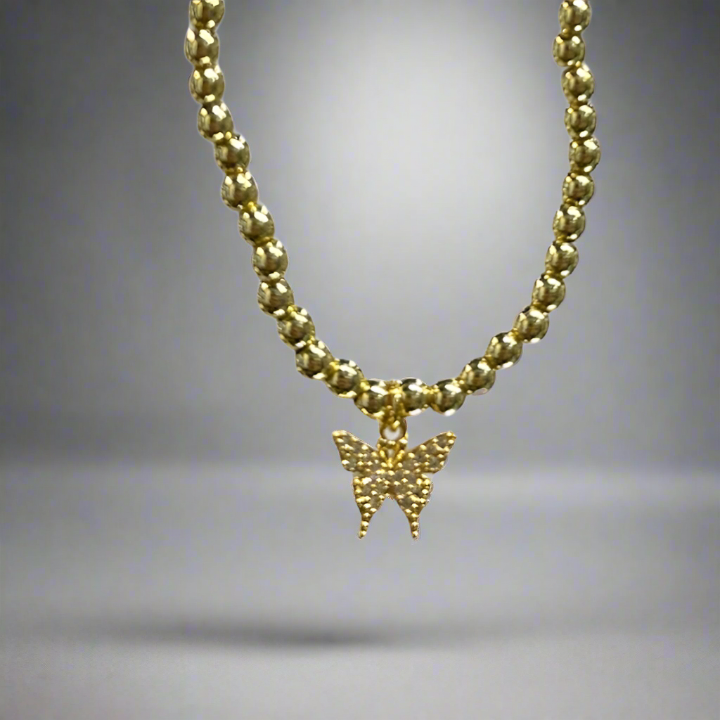 Gold Beaded Bracelet